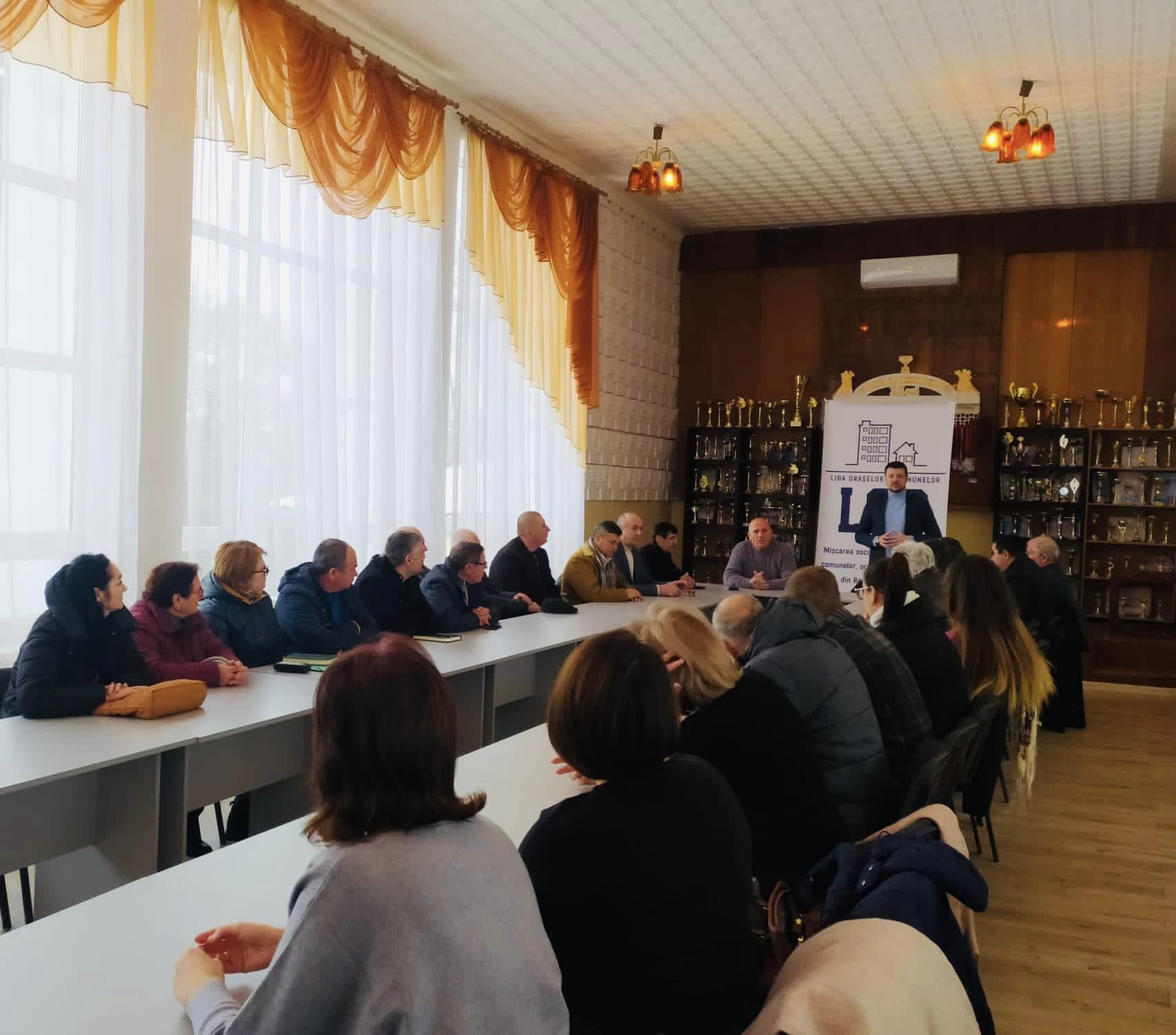 Echipa Ligii Orașelor și Comunelor din raionul Leova s-a convocat în ședința